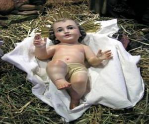 yapboz Çocuk İsa manger içinde